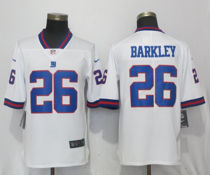 Men New York Giants #26 Barkley Navy White Nike Color Rush Limited NFL Jerseys->toronto blue jays->MLB Jersey